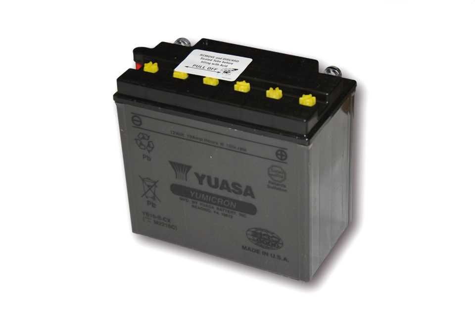 thumbnail image 2 of YB16CL-BS GEL Battery Replacement For Motorcycles - 12V 19AH 240CCA 2 of 9