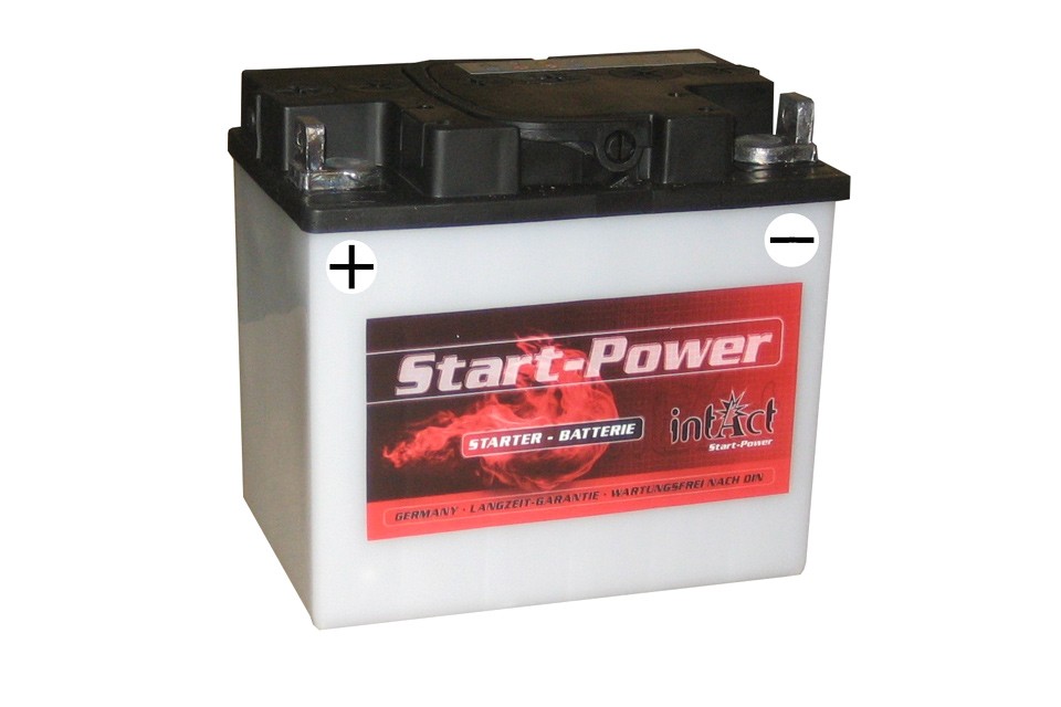 Akku INTACT Bike Power Batterie C60-N30-A mit Saeurepack battery with acid-pac