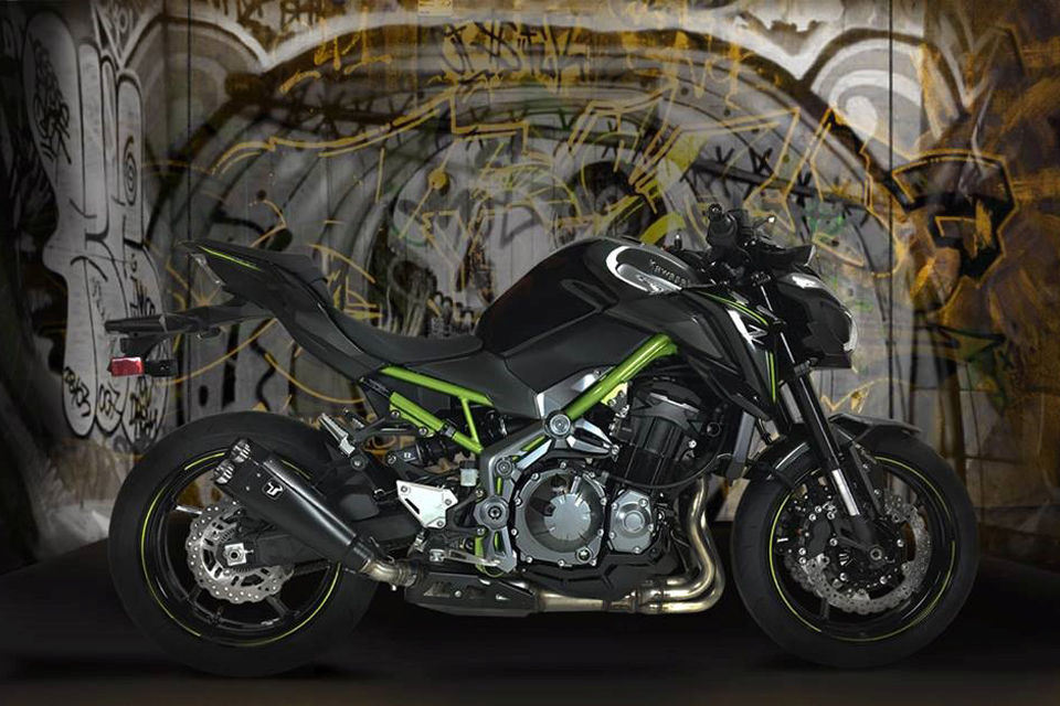 Echappement M9 BLACK IXRACE pour KAWASAKI Z 900 RS 18-20 main image 1